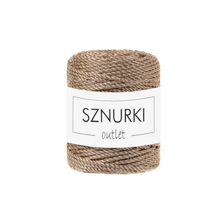 Szampański sznurek skręcany 3ply 50 m 3mm OUTLET