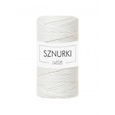 Złamana Biel  SZNUREK SKRĘCANY 100M 3MM OUTLET