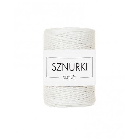 Złamana biel SZNUREK SKRĘCANY 100 M 1,5MM OUTLET