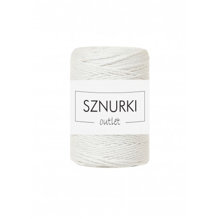 Złamana Biel SKRĘCANY 3PLY 100M 1,5MM OUTLET