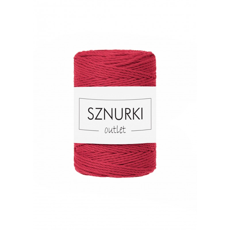 Czerwony sznurek skręcany 3PLY 100 m 1,5mm Czerwony sznurek skręcany 3PLY 100 m 1,5mm