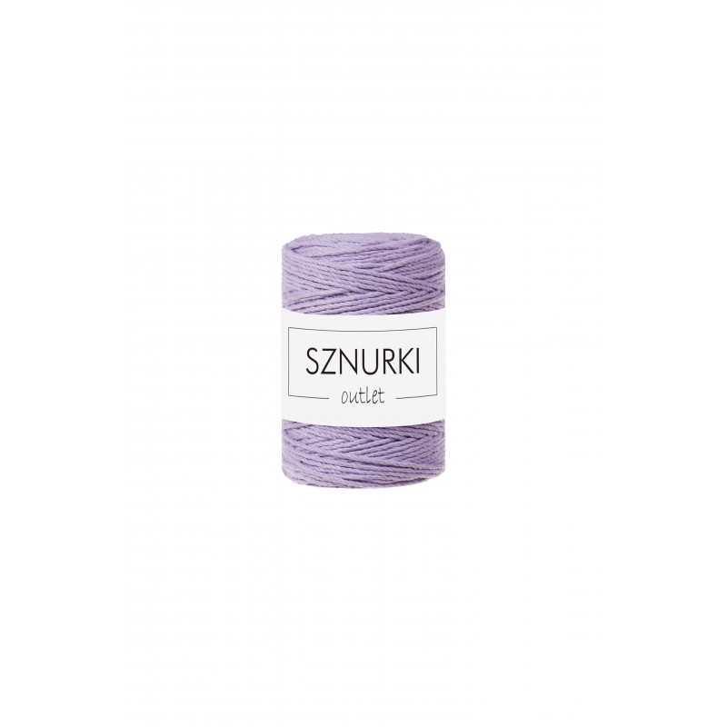 Lawendowy sznurek skręcany 3ply 100m 1,5mm Lawendowy sznurek skręcany 3ply 100m 1,5mm