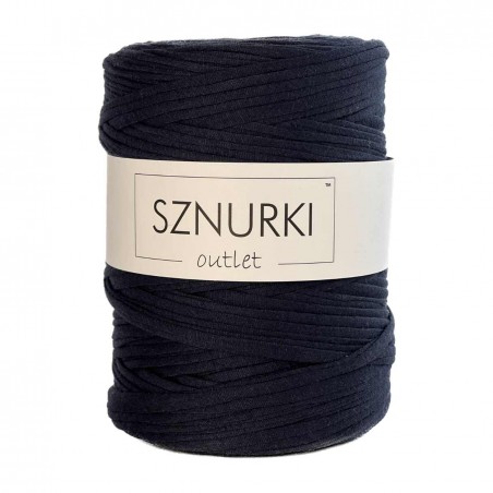 T-shirt blu scuro filato riciclato ~120 m