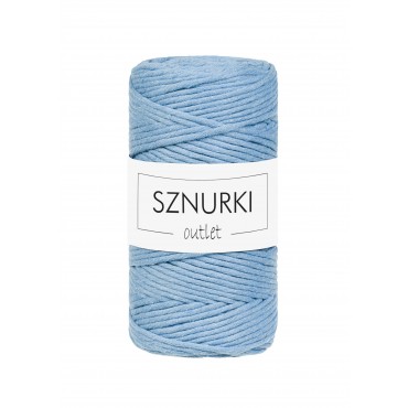 Niebieski  sznurek skręcany...
