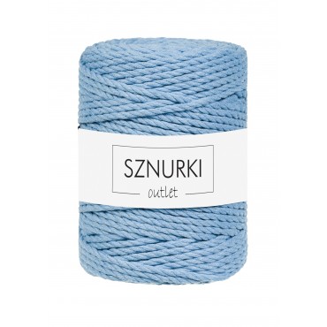 Niebieski sznurek skręcany...