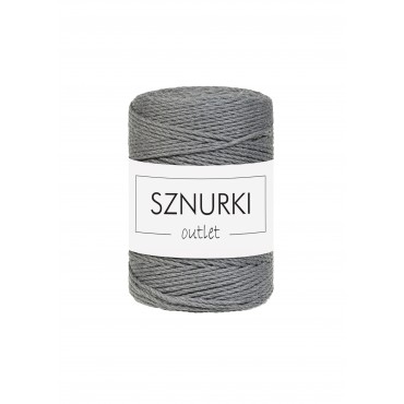 Ciemny Szary sznurek...