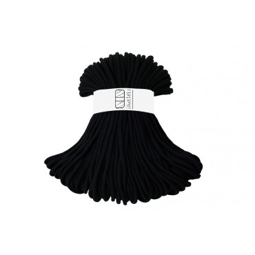 Black braided cord 9mm 100m