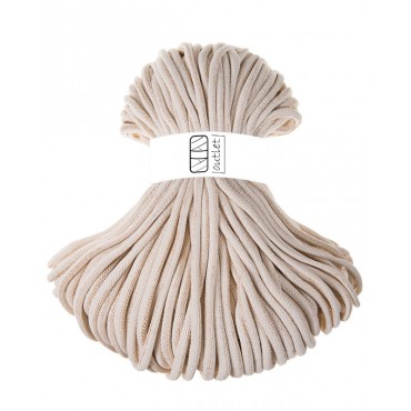 Golden Natural barided cord with a thread 9mm 100m OUTLET