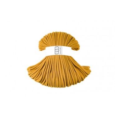 Mustard braided cord 9mm 100m