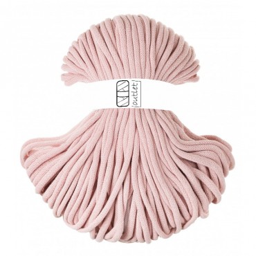 Powder Pink cotton cord 9mm 100m OUTLET