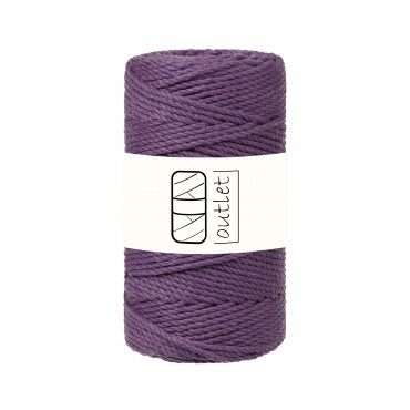 Violet 3ply twisted cord...