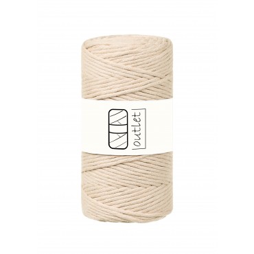 Wheat twisted cord 3mm 100m OUTLET