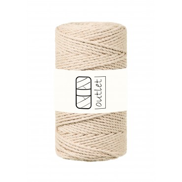Wheat 3ply twisted cord 3mm...