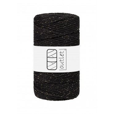 Golden Black 3ply twisted...