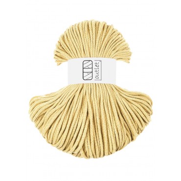 Straw Yellow braided cord 3mm 100m OUTLET