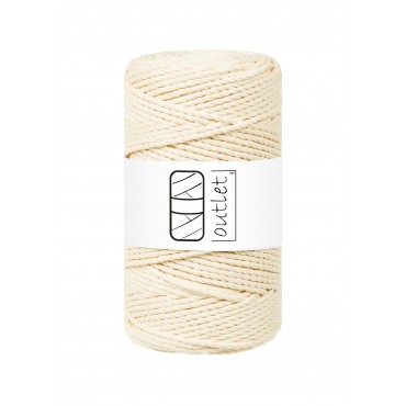 Vanilla 3ply twisted cord...