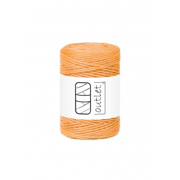 Orange single twisted cord...