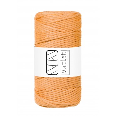Orange single twisted cord...