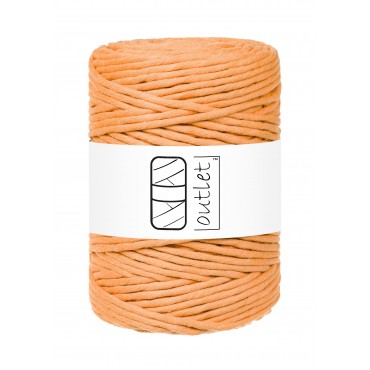 Orange single twisted cord...