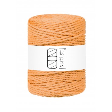 Orange 3ply twisted cord...