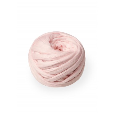 Pastel Pink Cotton Worsted...