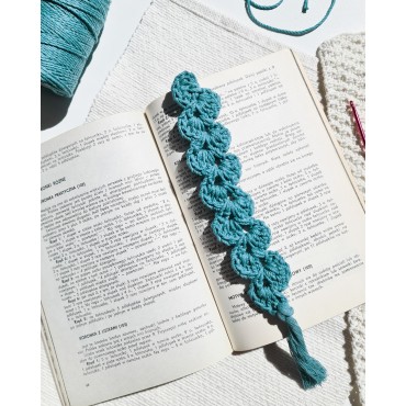 Turquoise 3ply twisted cord 1.5mm 100m OUTLET