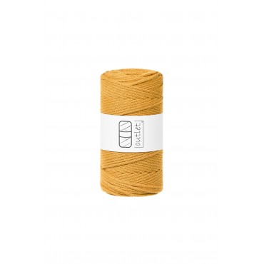 Mustard braided cord 3mm 100m
