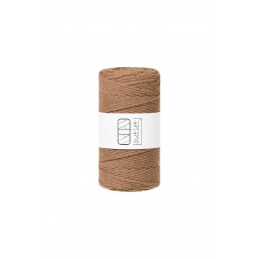 Camel braided cord 3mm 100m