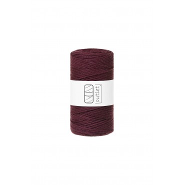 Burgundy cotton cord 3mm...