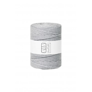 Light gray braided cord 5mm...