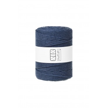 Marine Blue corda intrecciata in cotone 5mm 100m OUTLET