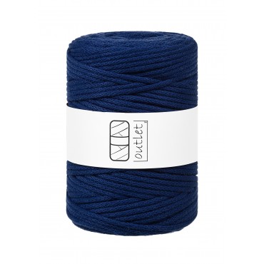 Navy Blue braided Cord 5mm...
