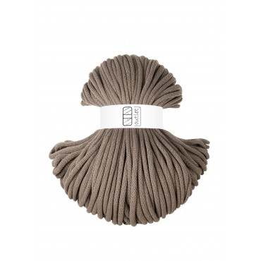Taupe braided cord 8mm 100m...