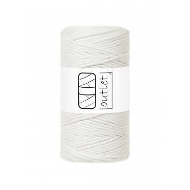 Natural White twisted cord...