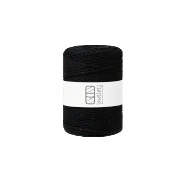 Cosmic Black Braided Cord 5mm 100m OUTLET