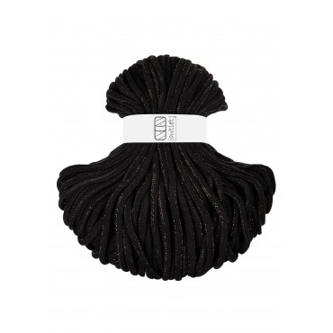 Golden Black braided cord...