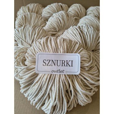 Naturalny ze złota nitką...