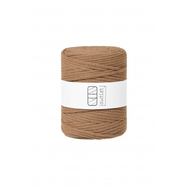 Caramel braided cotton cord...