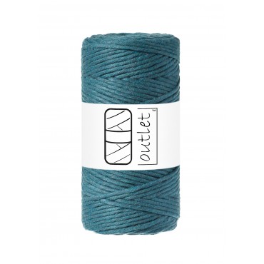 Petrol twisted macrame...