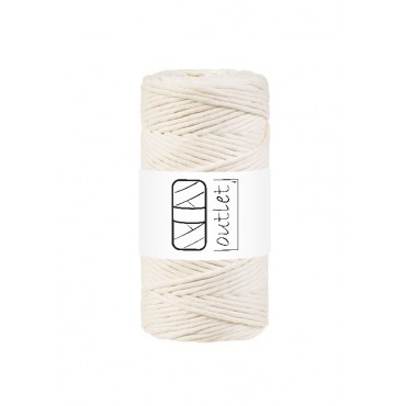 Natural twisted macrame...