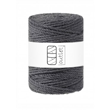 Dark Grey 3ply twisted...