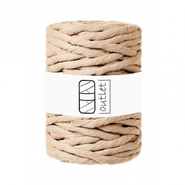 Camel twisted macrame...