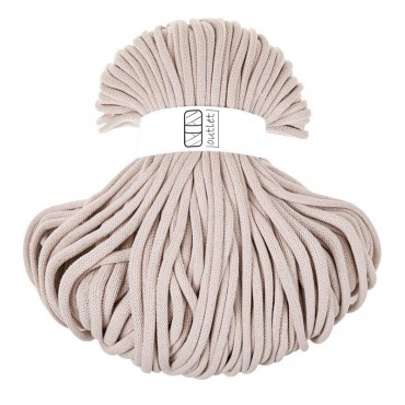 Creme braided cotton cord...