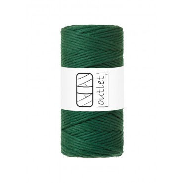 Pearl Green twisted macrame...