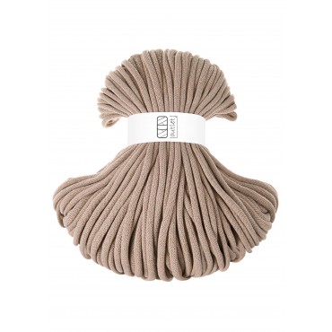 Camel braided cotton cord...