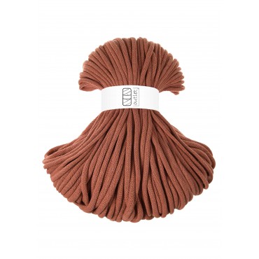 Rust braided cotton cord...