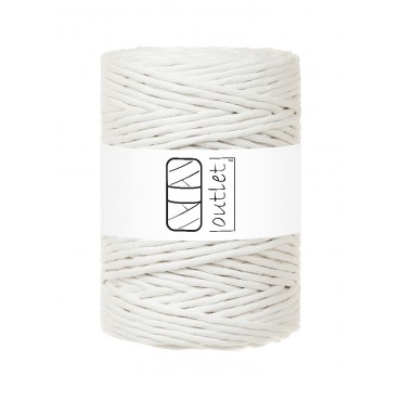 Natural White twisted...