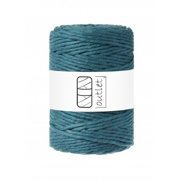 Petrol twisted macrame...