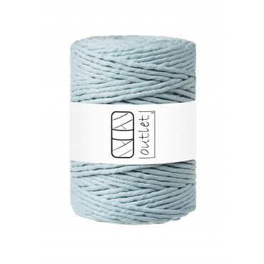 Light Blue twisted macrame...