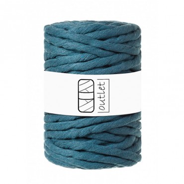 Petrol twisted macrame...